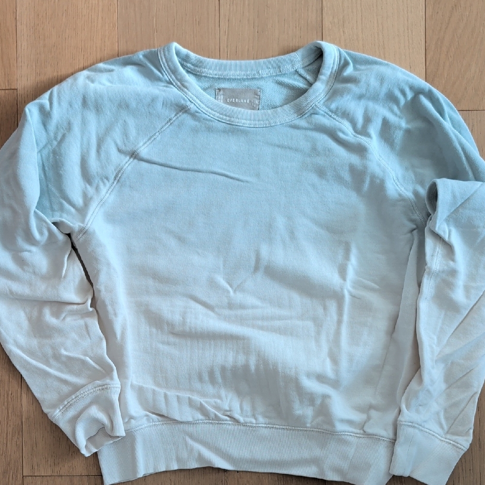 Everlane Sky Blue Crewneck Sweater